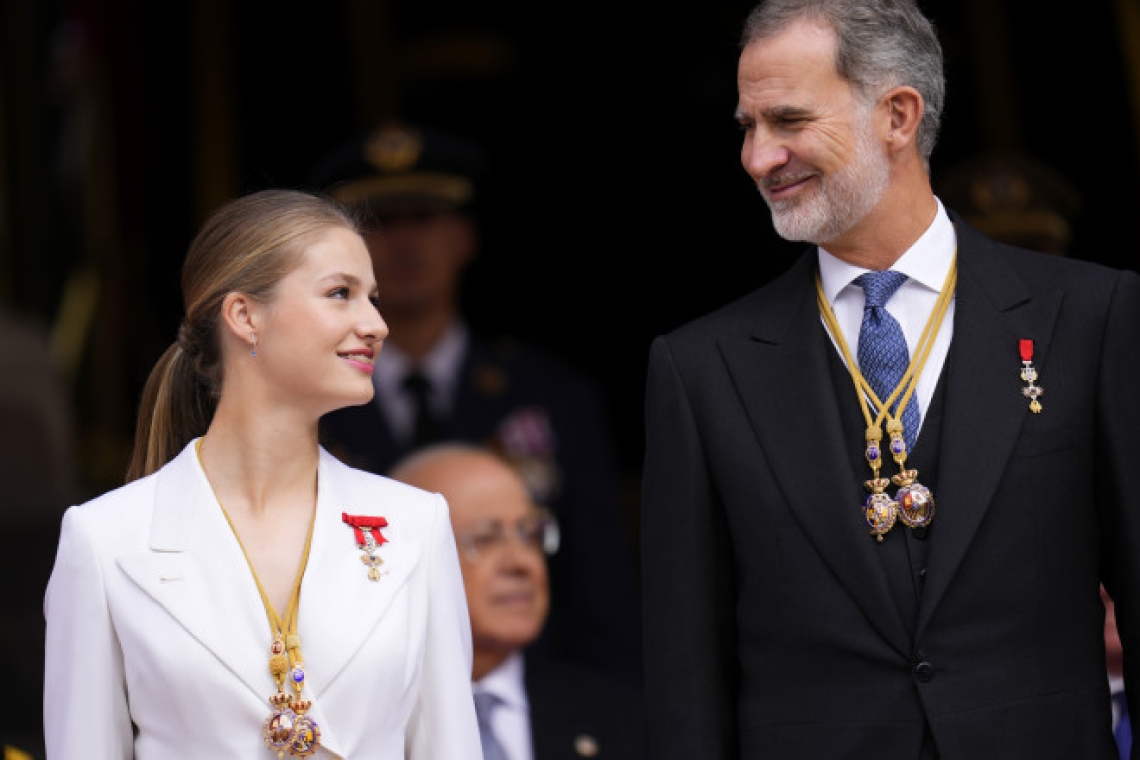 Ισπανία | Η πριγκίπισσα Λεονόρ ορκίστηκε διάδοχος του θρόνου