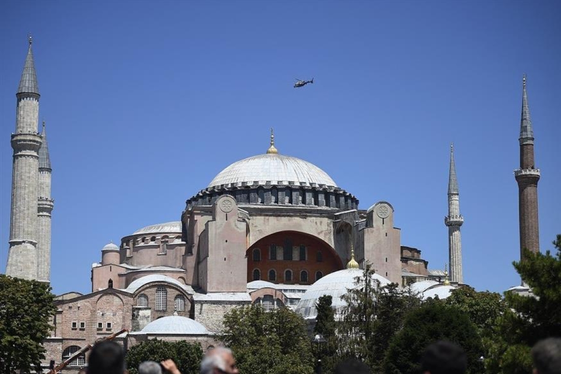 Αγία Σοφία | Η τουρκική κυβέρνηση διαψεύδει ότι μετατρέπεται σε μουσείο