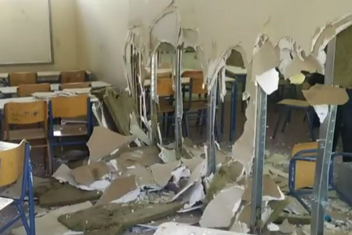 Βανδαλισμός σε υπό κατάληψη σχολείο στη Χαλκίδα - Ζημιές άνω των 10.000 ευρώ