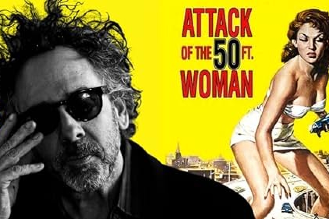 Ο Τιμ Μπάρτον αναλαμβάνει το ριμέικ της ταινίας "Attack of the Fifty Foot Woman" 