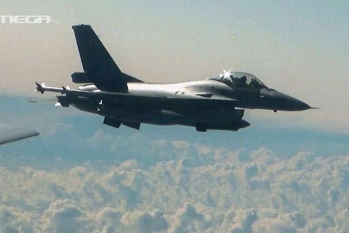 Σώος ο πιλότος μετά από πτώση F-16 στα ανοιχτά της Χαλκιδικής