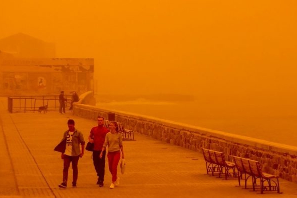Κρήτη | Αφρικανική σκόνη πλήττει το νησί - Προειδοποιήσεις για την υγεία
