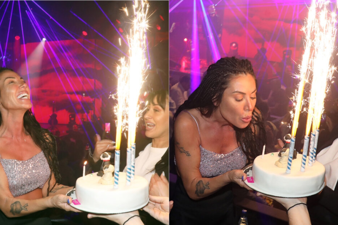 Η Λελέ Γκόφα γιόρτασε τα γενέθλιά της στο Posidonio