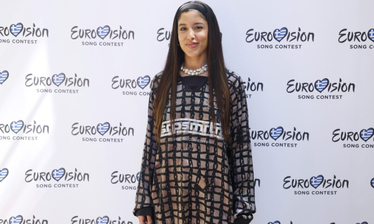 Μαρίνα Σάττι | Χαμογελαστή στην παρουσίαση της ελληνικής συμμετοχής για την Eurovision