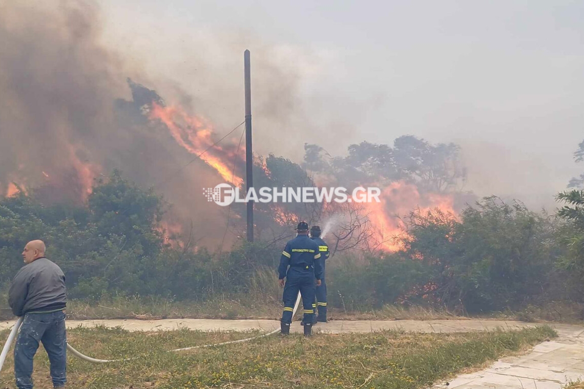 Κρήτη | Φωτιά σε δασική έκταση στον Ναύσταθμο – Εκκενώθηκε ο οικισμός και το νοσοκομείο