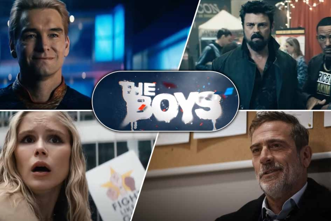 Η άκρως δημοφιλής σειρά &quot;The Boys&quot; ετοιμάζεται να επιστρέψει στις οθόνες μας με την τέταρτη σεζόν της - trailer