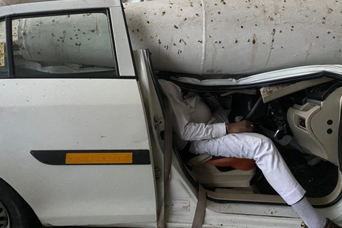 Κατάρρευση οροφής στο αεροδρόμιο του Νέου Δελχί - Ένας νεκρός και τρεις τραυματίες