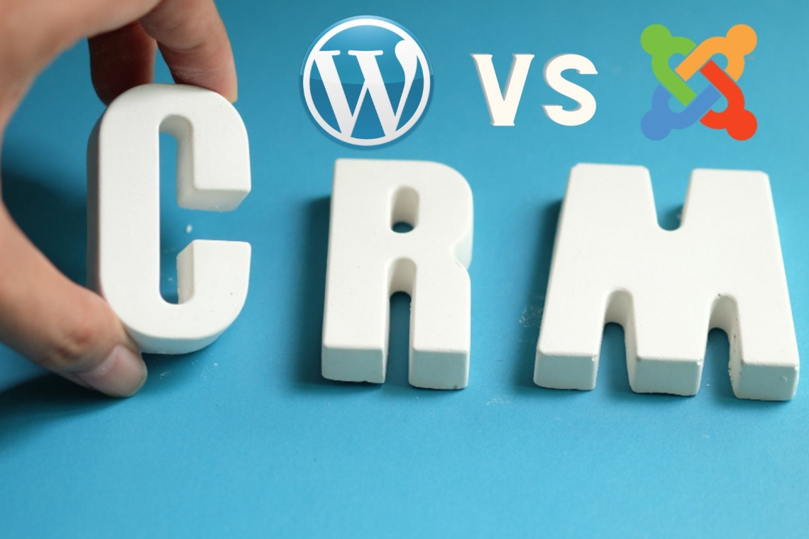 WordPress VS Joomla | Ποια είναι η καλύτερη επιλογή για το CRM σας;