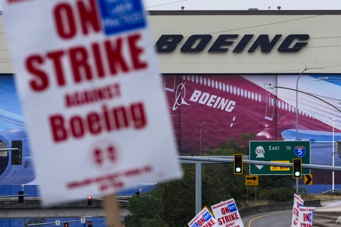 Κόστος απεργίας της Boeing: Έως $100 εκατ. ημερησίως