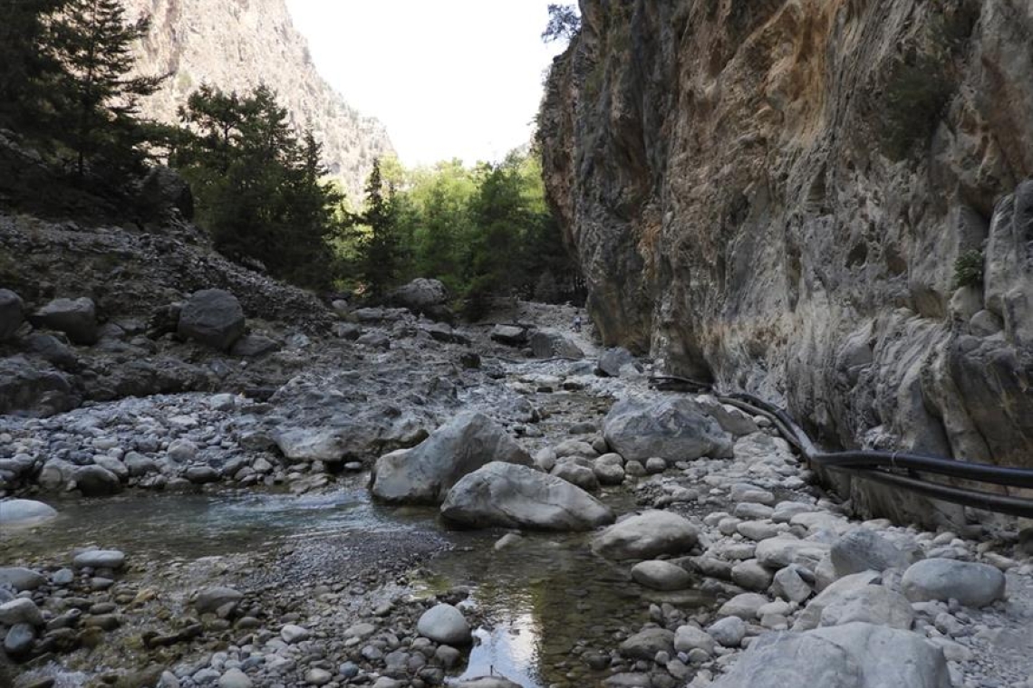 Κακοκαιρία: Κλειστό το φαράγγι της Σαμαριάς σήμερα Κυριακή