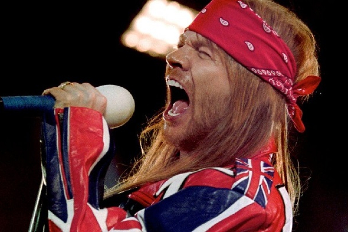 Axl Rose: Ο τραγουδιστής των Guns N' Roses που μάγεψε εκατομμύρια ανθρώπους με τη φωνή του