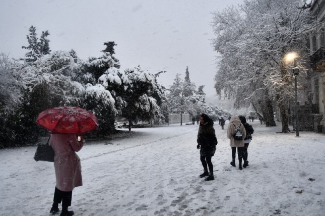 Ψυχρές θερμοκρασίες στη Βόρεια Ελλάδα: -9°C στο Νευροκόπι