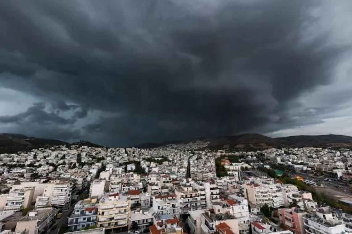 Ισχυρές βροχές και καταιγίδες σήμερα Πέμπτη 21/11