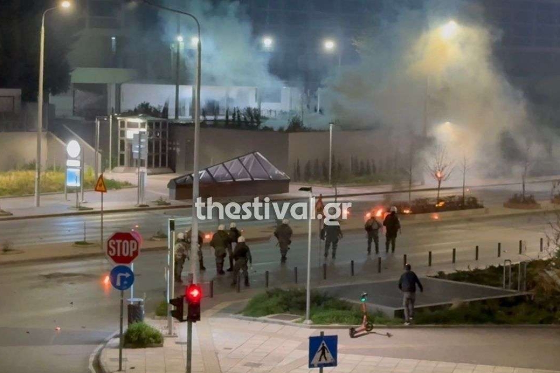 Μολότοφ και βανδαλισμοί στο Μετρό της Θεσσαλονίκης