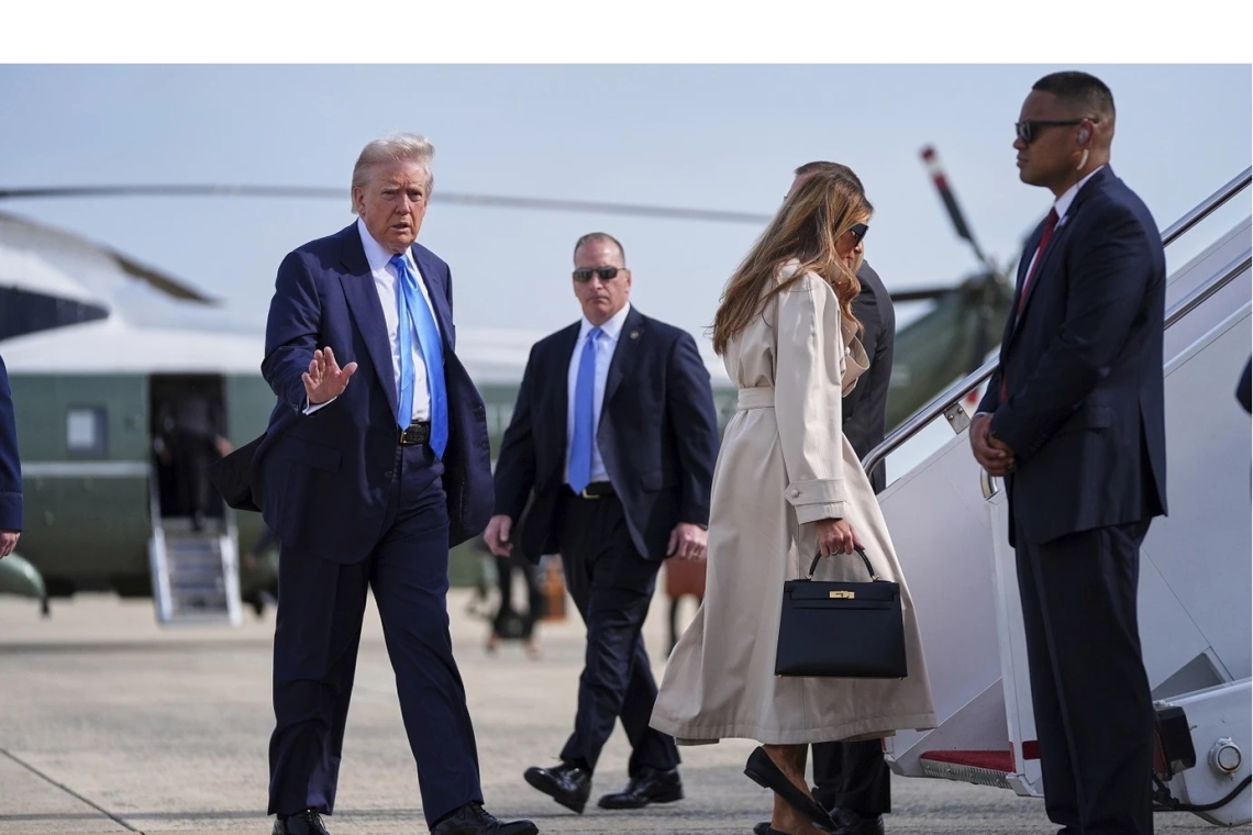 Πρώτο ταξίδι του Τραμπ ως Πρόεδρος για την κηδεία του Πάπα