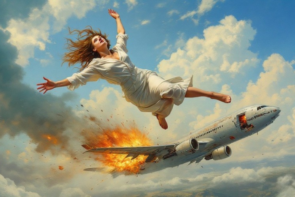 Η γυναίκα που έπεσε από αεροπλάνο και επέζησε από θαύμα