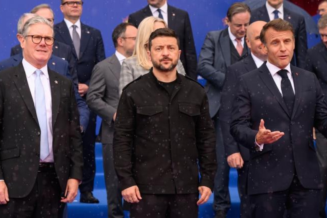 Τίρανα: Στρατηγικές επαφές Ζελένσκι με Ευρωπαίους ηγέτες