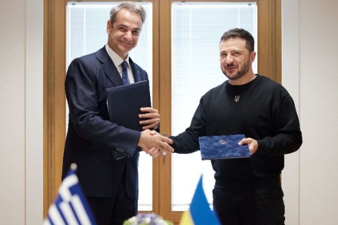 Η Ελλάδα συνεχίζει να στηρίζει την Ουκρανία λέει ο Μητσοτάκης