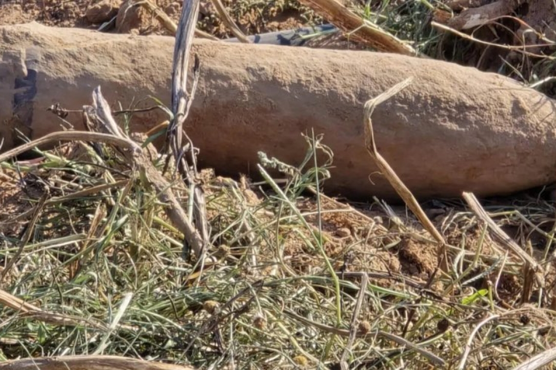 Ανακάλυψη βόμβας του Β' Παγκοσμίου Πολέμου στην Ηλεία