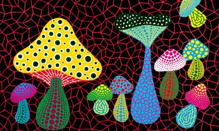 Η Yayoi Kusama και ο κόσμος με τις βούλες