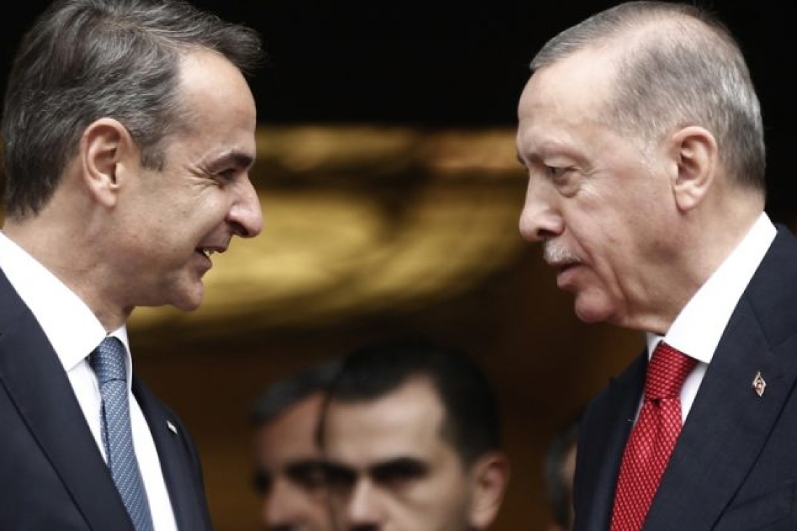 Συνάντηση Μητσοτάκη και Ερντογάν στη σύνοδο του ΝΑΤΟ