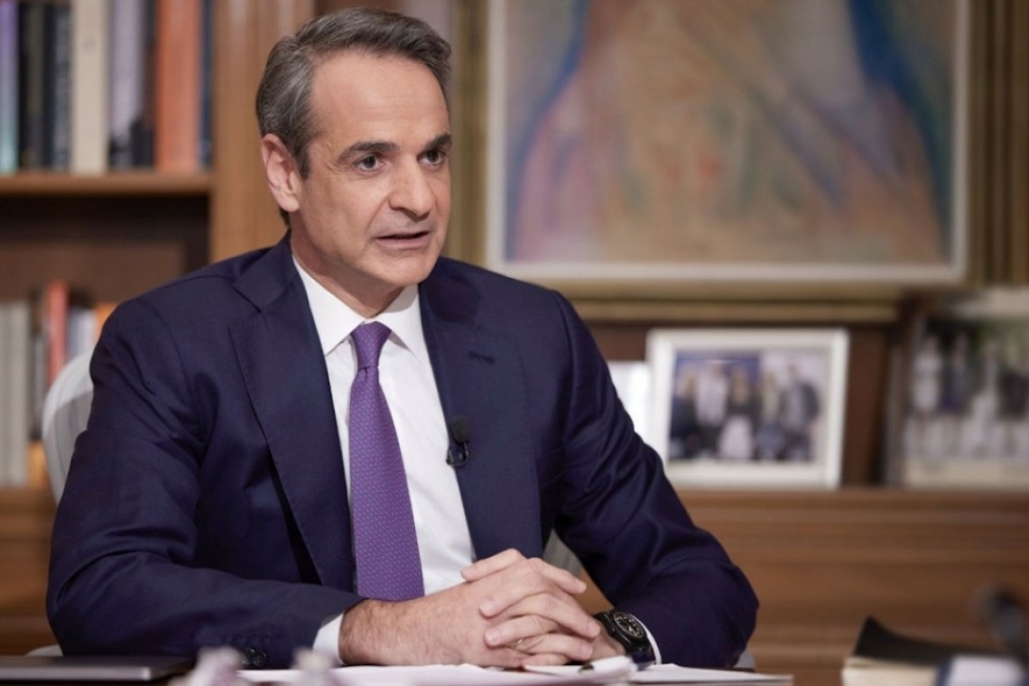 Μητσοτάκης στη Bild: Η Ελλάδα δεν είναι πέρασμα μεταναστών