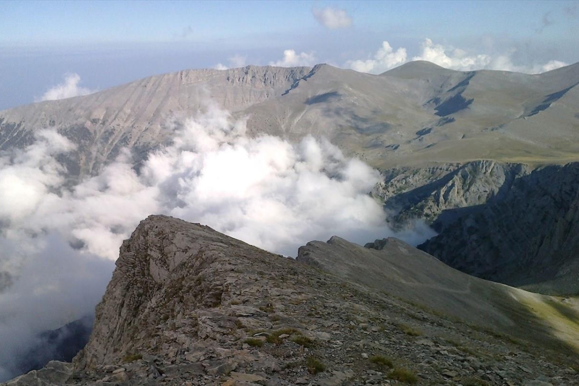Διάσωση τραυματισμένης γυναίκας στον Όλυμπο