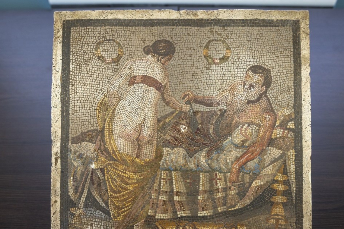 Επαναπατρίζεται ρωμαϊκό ψηφιδωτό που εκλάπη από Ναζί στην Πομπηία