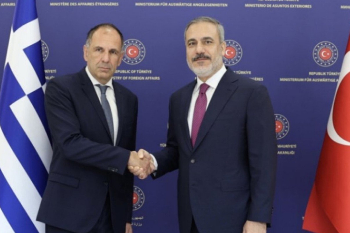 Γεραπετρίτης και Φιντάν συζητούν το Κυπριακό στη Νέα Υόρκη