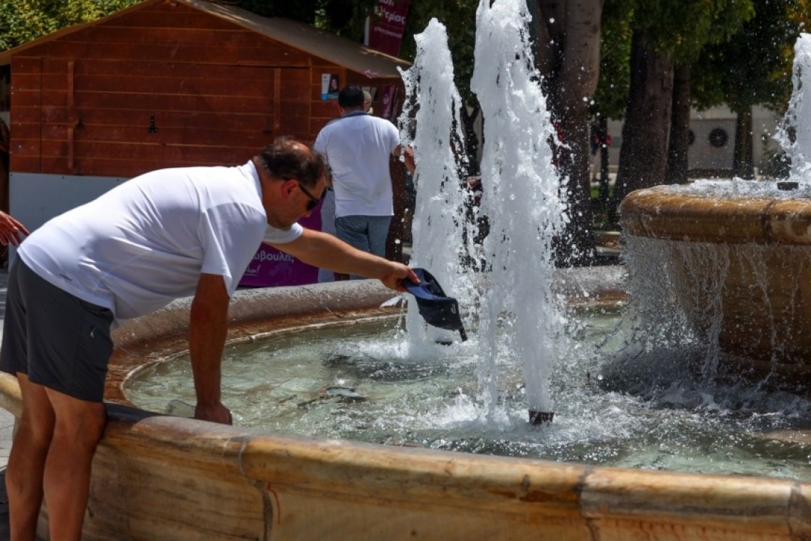 Καύσωνας: Έκτακτο δελτίο για 43 βαθμούς Κελσίου