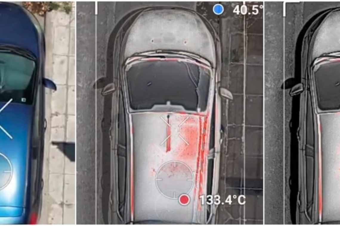 Ακραίες θερμοκρασίες στην Αθήνα: Ρεκόρ 153 βαθμών Κελσίου στην οροφή αυτοκινήτου