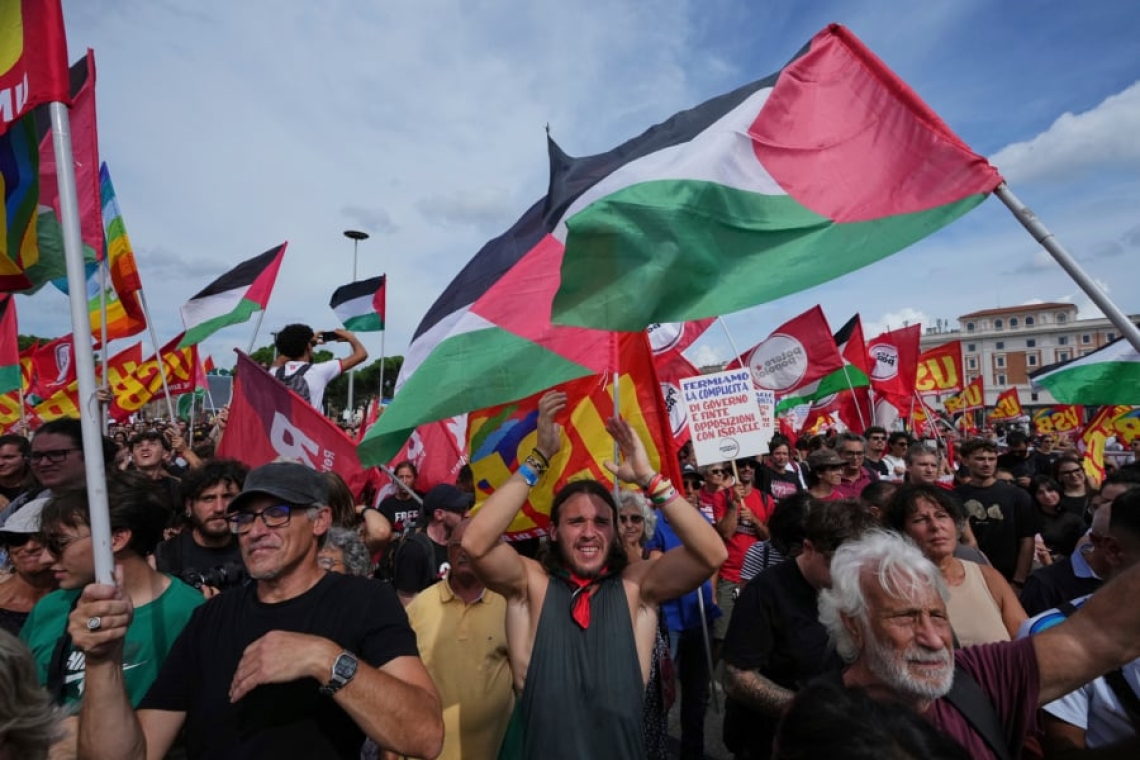 Απεργία στην Ιταλία κατά των γεγονότων στη Γάζα