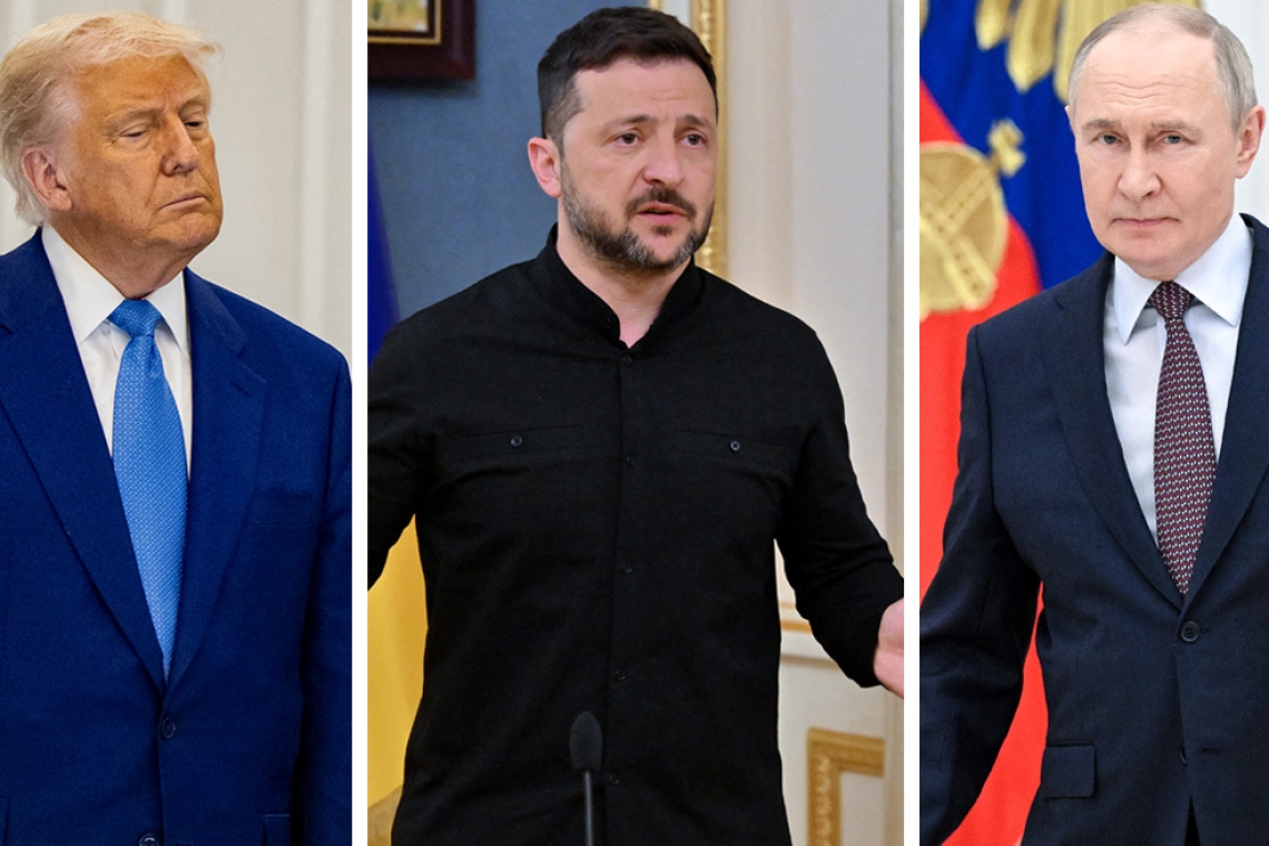 Τραμπ: Κάλεσμα για ειρήνη μεταξύ Ζελένσκι και Πούτιν