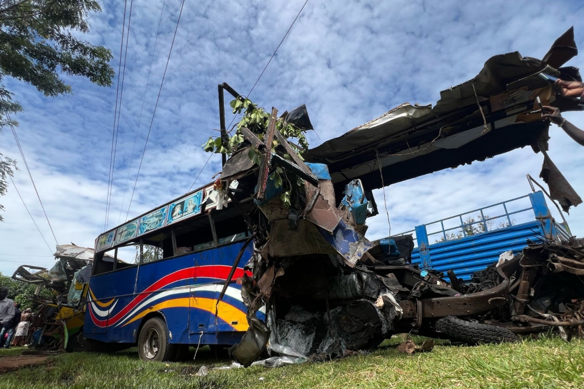 Φονική σύγκρουση λεωφορείων στην Ουγκάντα με 63 νεκρούς