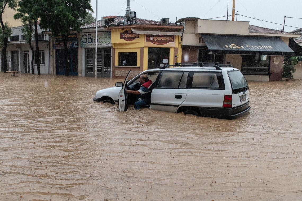 Κακοκαιρία στην Ελλάδα: Πλημμύρες και ζημιές στην Αττική
