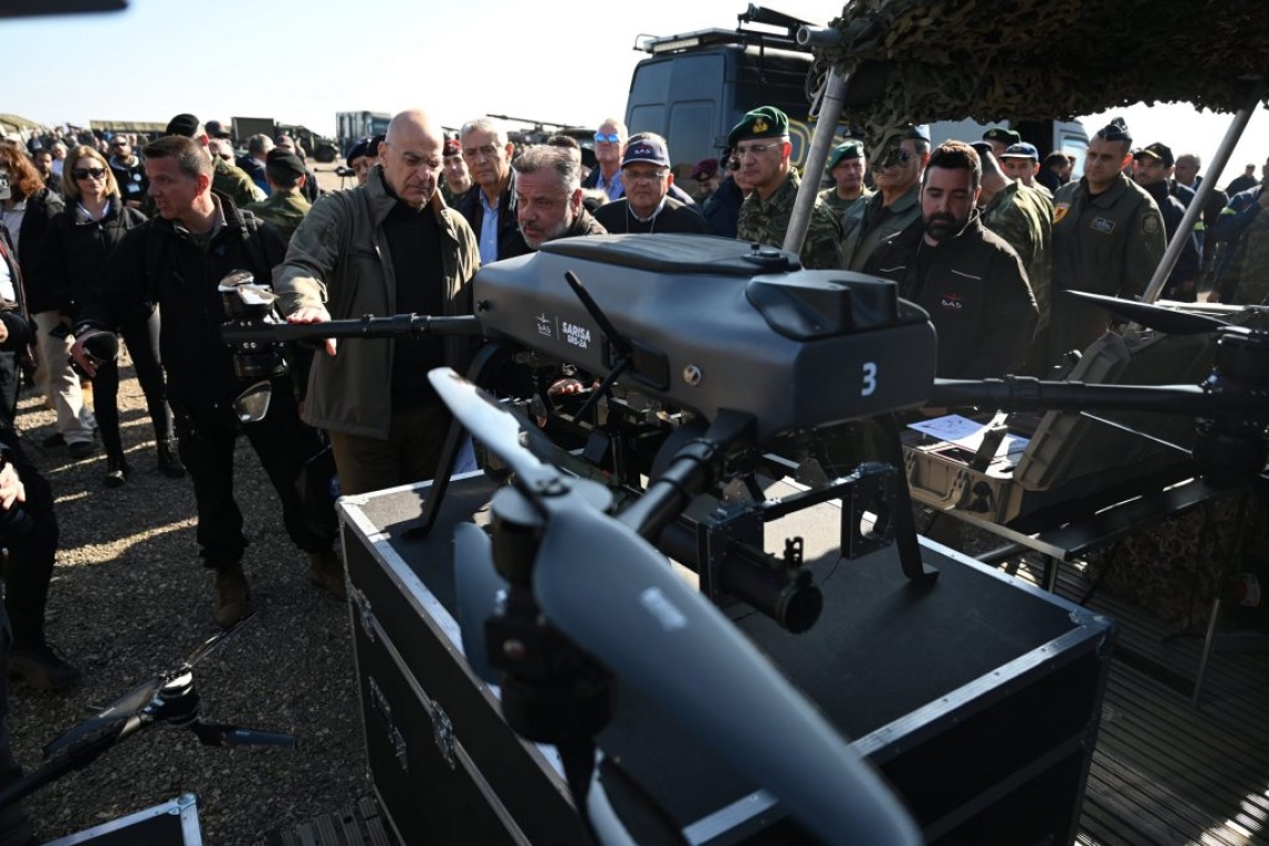 Ρομπότ και drones: Επίδειξη ισχύος στην άσκηση &quot;Αίσιος Οιωνός 25&quot;