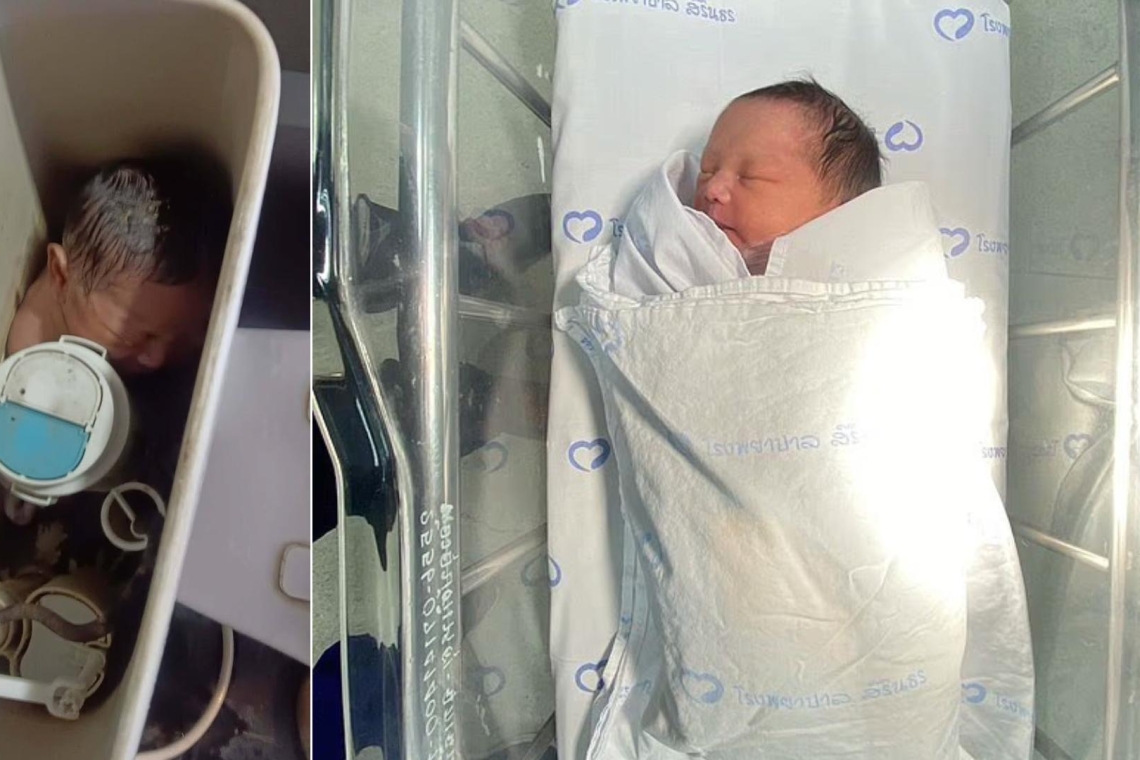 Βρέφος βρέθηκε ζωντανό μέσα σε καζανάκι, απίστευτο περιστατικό στην Ταϊλάνδη