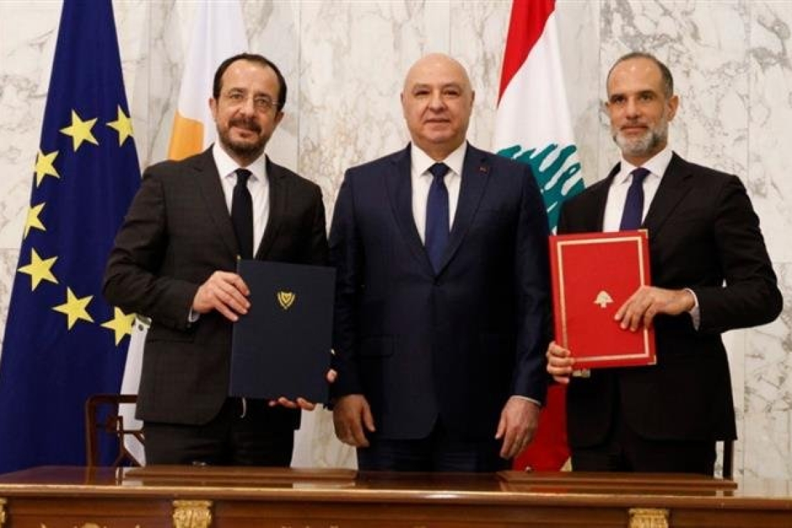 Αντιδράσεις της Τουρκίας για την ΑΟΖ Κύπρου-Λιβάνου