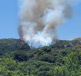 Φωτιά στην ορεινή Νάξο: Άμεση επέμβαση της πυροσβεστικής υπηρεσίας
